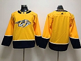 Customized Youth Nashville Predators Any Name & Number Yellow Adidas Jersey,baseball caps,new era cap wholesale,wholesale hats